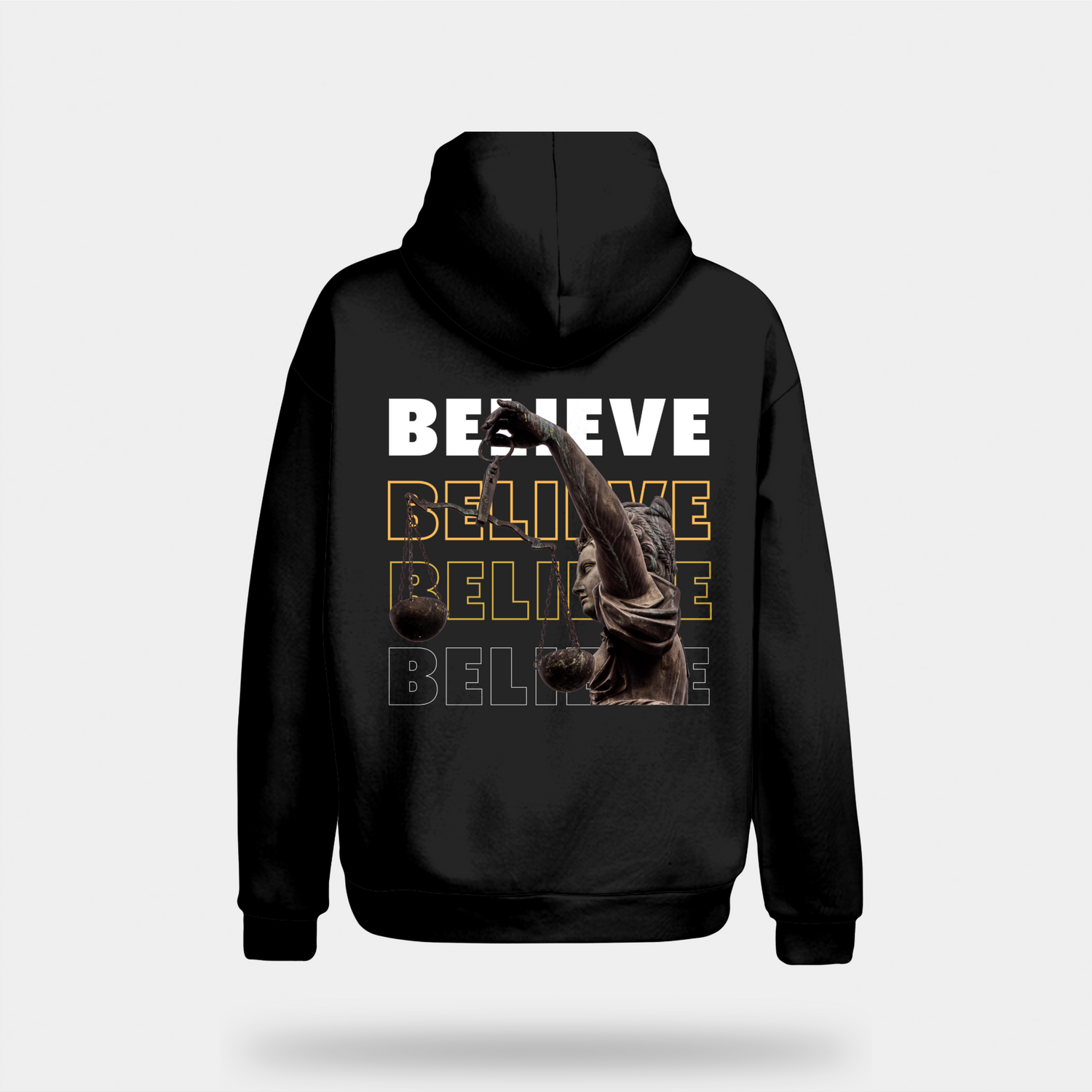 Belive in Yourself Unisex Hooded Sweatshirt