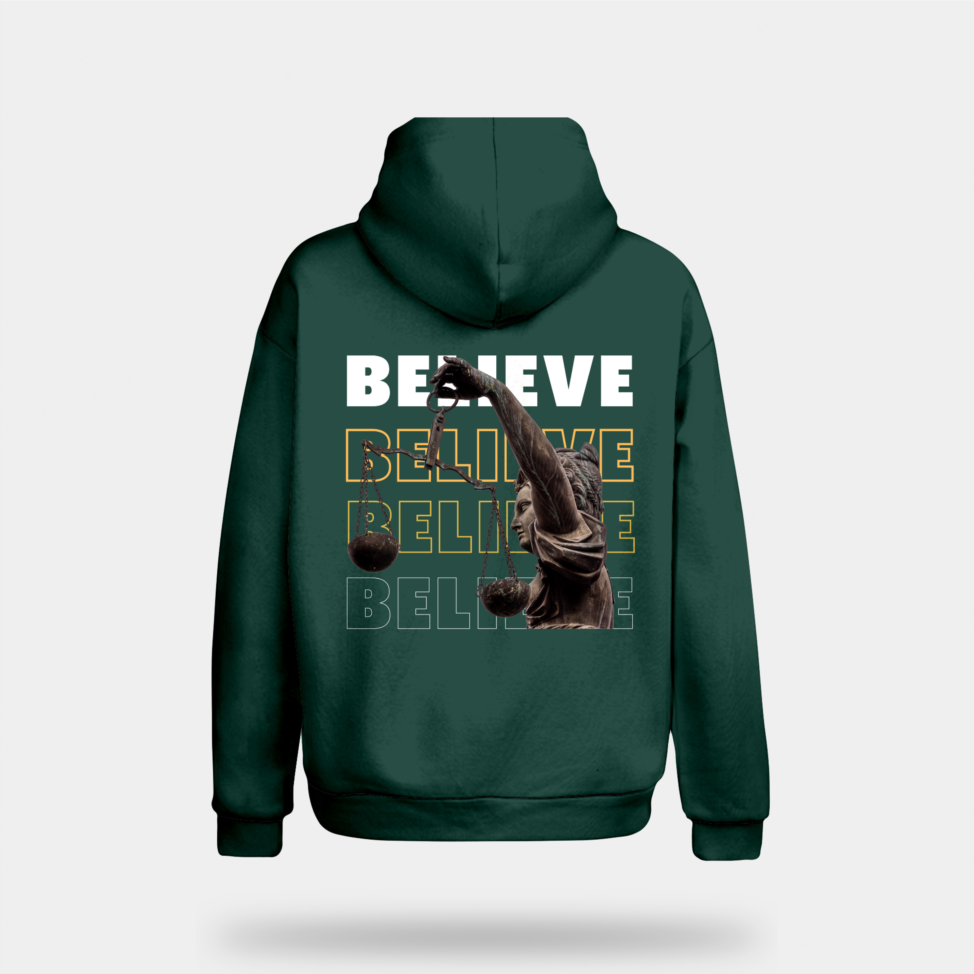 Belive in Yourself Unisex Hooded Sweatshirt