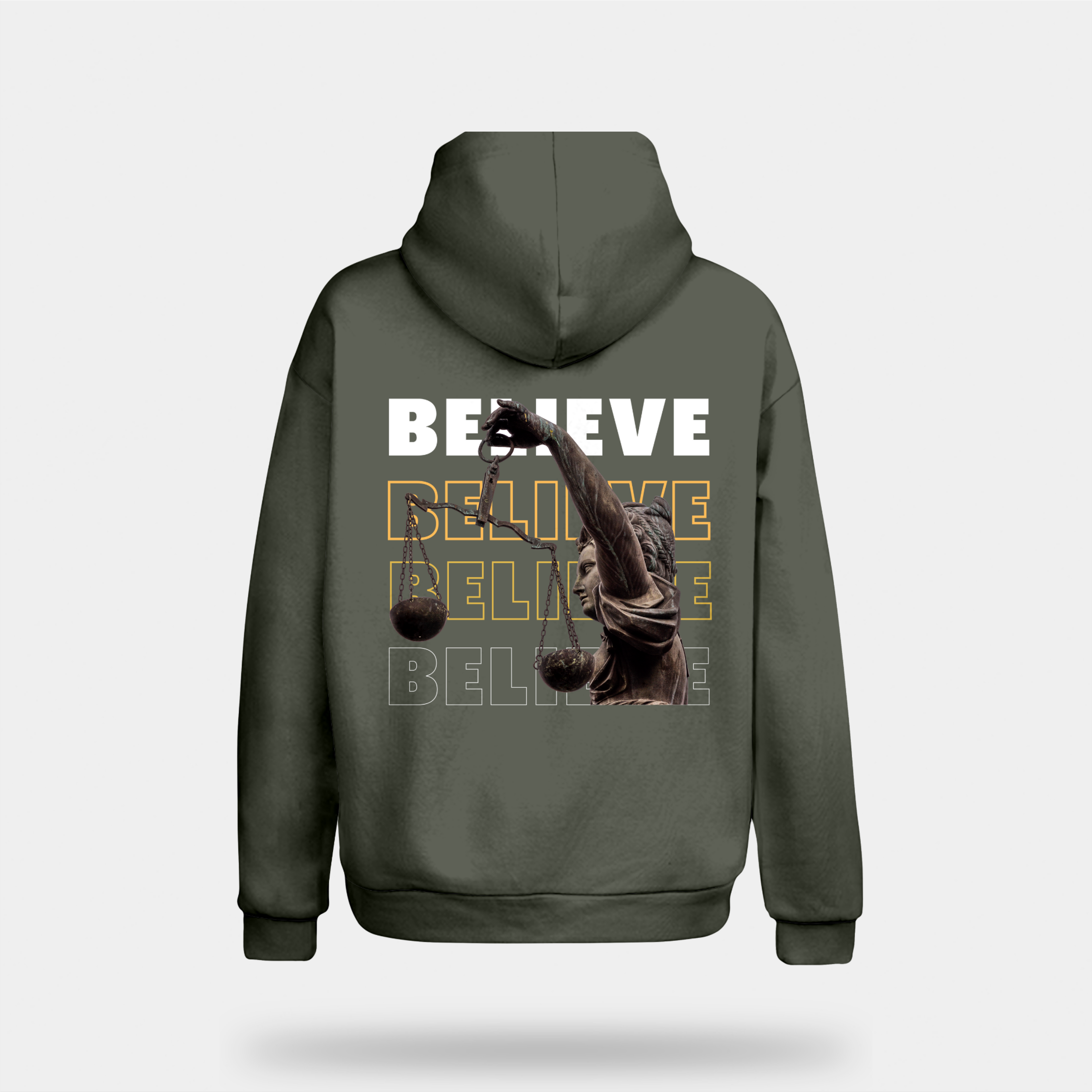 Belive in Yourself Unisex Hooded Sweatshirt