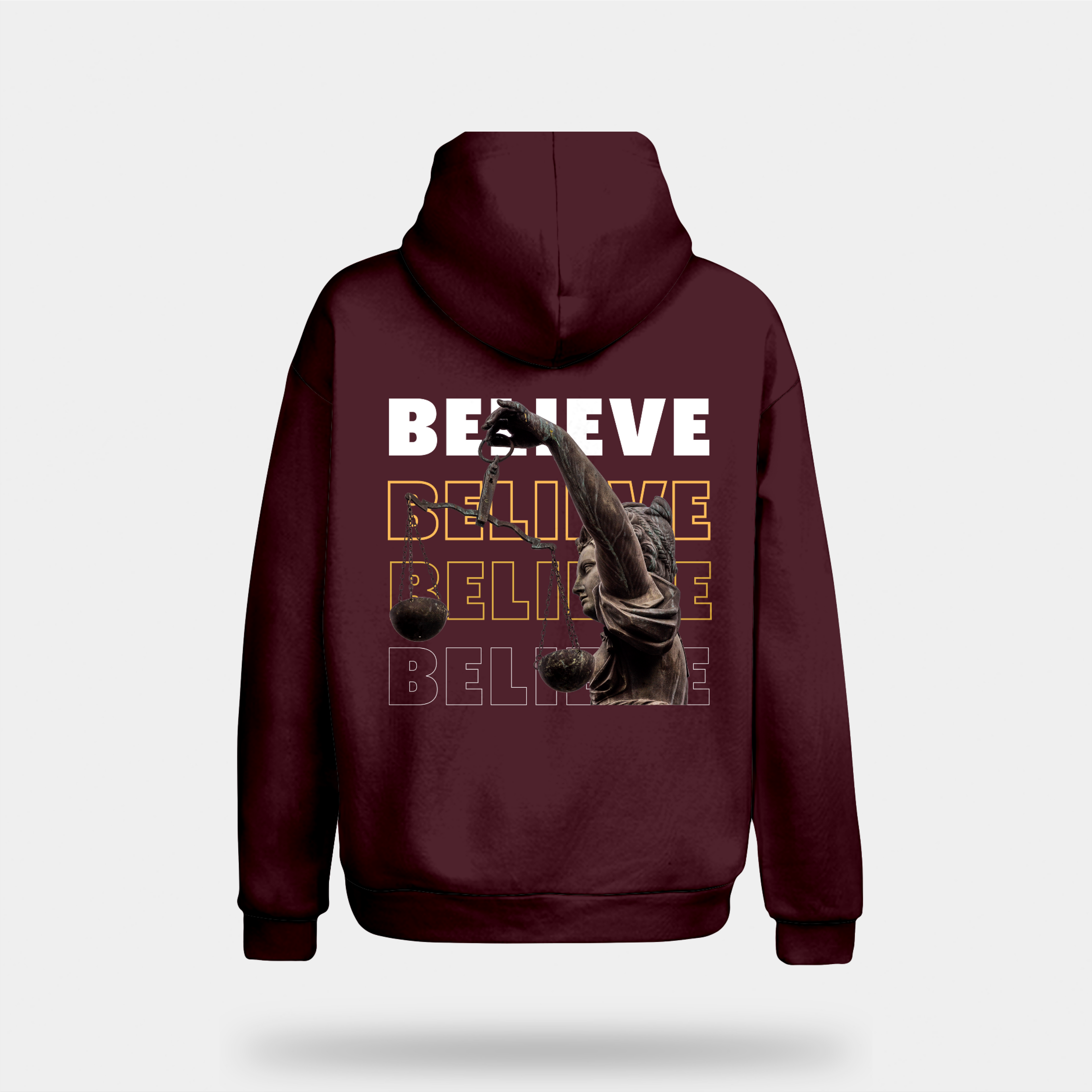 Belive in Yourself Unisex Hooded Sweatshirt