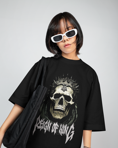 Reign Of King Oversized Tshirt